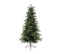 Everlands Sunndal Fir Traditional Artificial Christmas Tree with Metal Stand - 8ft, Multi-Coloured, 7ft (210cm)