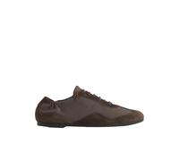 Everlane Women's Ballet Sneaker | Italian Suede and GRS Recycled Nylon Runner with Ballet Scrunch Heel, Sycamore, 7.5 UK