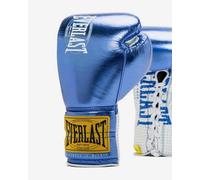 Everlast 1910 Pro Fight 8OZ Gloves Blue White Yellow - 10