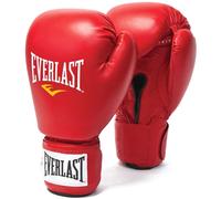 Everlast Amateur Competition Fight Artificial Leather Boxing Gloves Red 10 oz