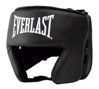 Everlast Core Boxing Headgear, Lightweight Boxing Headguard with Low Profile, Integrated Ear Strap, Rear Padded Zone & Adjustable Hook & Loop System, Kickboxing and MMA Gear - Authentic Everlast Gear