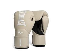 Everlast Elite 2 16oz Boxing Gloves, Champagne Boxing Gloves for Bags, Mitt Work & Sparring, Hook and Loop Strap, Ergonomic Grip Bar, Split-Style Foam Combination - Authentic Everlast Gear