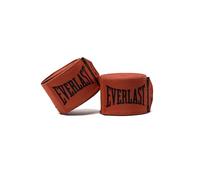 Everlast Elite Hand Wraps (457cm) Red Boxing Wraps for Boxing Gloves, Sparring Gloves, MMA & Kickboxing, Wide Mouth Thumb Loop, Hook & Loop System, Stretch Nylon/Poly Blend - Authentic Everlast Gear
