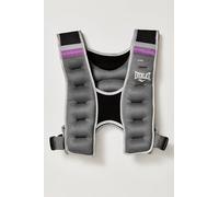 Everlast Grey and Black Weight Training Vest with Purple Accent 10 lbs Adjustable Fitness Equipment with Straps