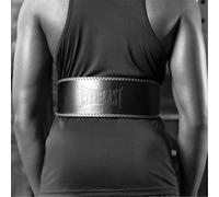 Everlast Leather Weight Lifting Belt L/XL Black