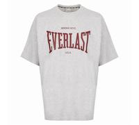 Everlast Mens B GRPH T-Shirt Short Sleeve Cotton Grey XL