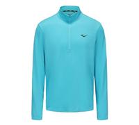 Everlast Mens Flex Quarter Zip Cyan Blue XXL