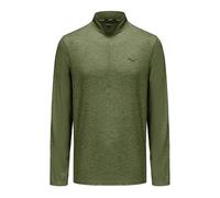 Everlast Mens Flex Quarter Zip Long Sleeve Khaki Marl XXL