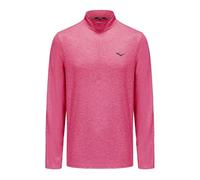 Everlast Mens Flex Quarter Zip Long Sleeve Pink Marl L