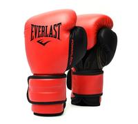 Everlast Powerlock 2R 16oz Boxing Gloves, Red Boxing Gloves for Bags, Mitt Work & Sparring, Advanced Turnback Wrist Support, Quad Layered Foam Inner & Ergonomic Grip - Authentic Everlast Gear