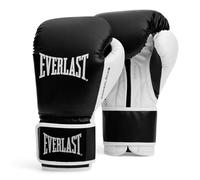 Everlast Powerlock OG 10oz Boxing Gloves, Black/White Boxing Gloves for Bags, Mitt Work & Sparring, Hook & Loop System, Advanced Foam Technology, Ergonomic Grip - Authentic Everlast Gear