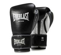 Everlast Powerlock OG Advanced 16oz Boxing Gloves, Black/White Boxing Gloves for Bags, Mitt Work & Sparring, Hook & Loop System, EverDri, C3 Foam Technology, Ergonomic Grip - Authentic Everlast Gear