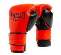 Everlast Powerlock2 Pro Hook & Loop Leather Boxing Training Gloves