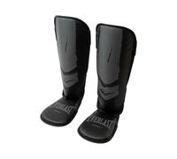 Everlast Prospect Youth Shin Guards L/XL, Two-Piece, Shock Absorbent Padding, Foot & Shin Protection, Kids Kickboxing & Muay Thai