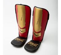 Everlast Prospect Youth Shin Guards (S/M) Two-Piece Design and Shock-Absorbent Padding Protects Foot and Shin, Helps Movement, Kids Kickboxing Shin Guards Muay Thai - Authentic Everlast Gear