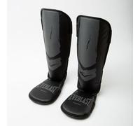 Everlast Prospect Youth Shin Guards S/M, Two-Piece, Shock Absorbent Padding, Foot & Shin Protection, Kids Kickboxing & Muay Thai