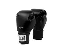 Everlast Prostyle 2 Boxing Gloves, Entry Level Training Gloves for Men and Women, Secure Fit Hook and Loop Closure & Ventilation, Heavy Bag & Speedbag Training 14 oz (Black)