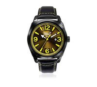 Everlast Unisex Adult Analogue Quartz Watch with Leather Strap EVER33-215-005