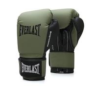 Everlast Unisex Powerlock OG Boxing Gloves Hook And Loop Olive Green 14oz
