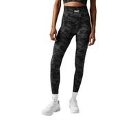Everlast Womens High Rise Camo Seamless Leggings Black 6