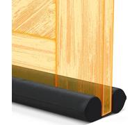 Everlasting Comfort 2 Sided Draft Excluder for Doors - Keeps Cold Air In & Heat Out - Soundproofing Seal Strip Gap Filler - Quick Install Under Door Draught Excluder & Noise Blocker - Fits 76-91cm W