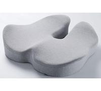 Everlasting Comfort Seat Cushion - Shaped for Office, Car & Travel - Supportive and breathable for optimal comfort during prolonged sitting(Size:48 * 40 * 10cm,Color:Light gray)