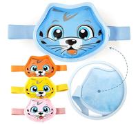 Everlasting Ice RX Kids Ice Packs for Boo Boos with Strap (4 Pack) Toddler Reusable Gel Ice Packs for Injuries | Soft Plush Backing| Kids Ice Pack for Pain Relief, Bumps & Bruises