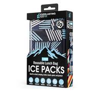 Everlasting Ice RX Reusable Ice Packs for Lunch Boxes & Coolers (2 Pack) Flexible, Long-Lasting, BPA Free, Versatile Soft Ice Pack for Insulated Bags, Picnic, Travel, and More