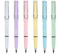Everlasting Pencil, LifeLong Pencil, Inkless Pencils Eternal, Portable Everlasting Pencil Reusable Erasable, Metal Inkless Writing Pens, Infinite Pencil with Replaceable Graphite Nib Pencil