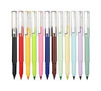 Everlasting Pencil Set - 12 Piece Inkless Writing Tool | No Sharpening Needed, Replaceable Graphite Tips, Ergonomic Sketching Pencil for Kids Students and Artists