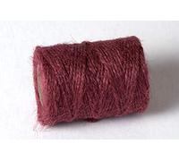 EVERLASTO 1KG Spools Coloured Jute Craft Twine Coloured String (2mm Approx) - Raspberry