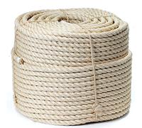 Everlasto 24mm Natural Organic Sisal Decking Rope - Various Lengths (24MM x 10M)