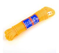 Everlasto 25m 'Orient' PVC Clothes/Washing Line 4.8mm Thick - Yellow