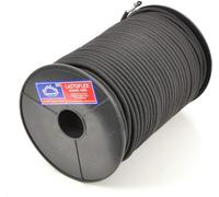 Everlasto 'Lastoflex' Elastic Bungee Cord Shock Cord Rope Black 8mm x 50M