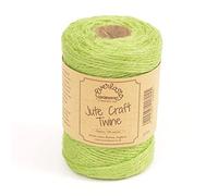 EVERLASTO NATURAL COLOURED JUTE CRAFT TWINE 100M SPOOLS (APPLE)