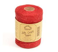 EVERLASTO NATURAL COLOURED JUTE CRAFT TWINE 100M SPOOLS (KING CRIMSON)