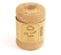 EVERLASTO NATURAL COLOURED JUTE CRAFT TWINE 100M SPOOLS (NATURAL)