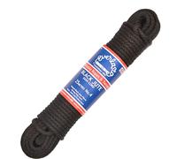 Everlasto Plaited Black Jute Sash Cord (No.3-5MM) Various Lengths (50M)