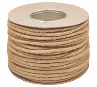 Everlasto Plaited Jute Sash Cord with Strong Polypropylene Core No.4 (6.5mm) x 100M