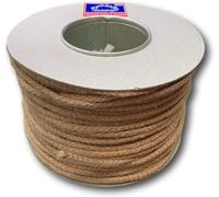 Everlasto Plaited Jute Sash Cord With Strong Polypropylene Core No.4 (6.5mm) X 100M