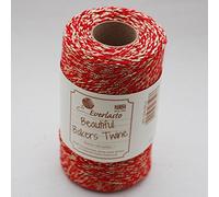 EVERLASTO Quality Cotton Red & Gold Baker's Twine 100m by James Lever