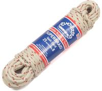 Everlasto Redspot Superbraid Natural Cotton Sash Cord No.8 (6.5mm) x 25M