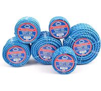 EVERLASTO TRADE HANDY COILS BLUE POLYPROPYLENE POLY ROPE (12MM X 15M)