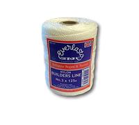 Everlasto Twisted Nylon Builders Line No.3 (1.5mm) x 125m Spool,White