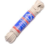 Everlasto UK Made 'Superbraid' Solid Braided Natural Cotton Sash Cord - No.9 (7MM) (10M)