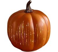 Everlencia Cherishous Twinkle LED Light Pumpkins with Timer - Large Sparkling Glass Pumpkin Lantern, Battery Operated Halloween Decoration, Light Up Pumpkin for Bedroom, Hallway, Mantel