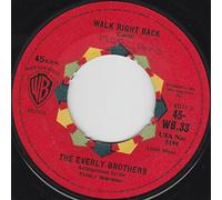 Everly Brothers - The Everly Brothers - Walk Right Back - 7" Single 1961 - Warner Bros. Records 45-WB.33 - UK Press