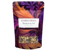Everly Grace Blessing to My Soul, Organic Herbal Tea, Ayurvedic Blend with Fennel Cinnamon and Ginger, Caffeine Free Relaxation Infusion, Natural Ingredients, Loose Leaf Tea for Wellness