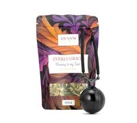 Everly Grace Blessing to My Soul Tea Set, Organic Loose Leaf Herbal Tea and Black Ball Tea Infuser, Caffeine Free Ayurvedic Blend for Wellness and Balance, Botanical Ingredients Gift Bundle
