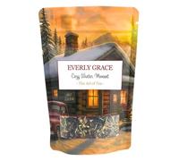 Everly Grace Cozy Winter, Organic Winter Tea, Bold Loose Leaf Black Tea with Warming Spices, No Artificial Flavours, Christmas and Advent Gift for Cosy Evenings, Natural Ingredients